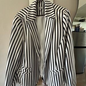 White Polyester Blend Garment